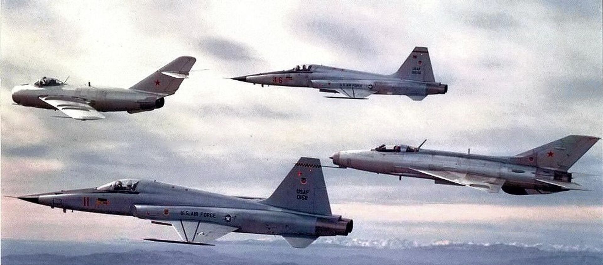 Aviones de la Escuadra de Evaluación Táctica 4477 Aviones de la Escuadra de Evaluación Táctica 4477 - Sputnik Mundo, 1920, 08.02.2019