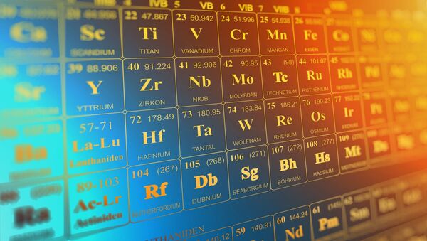 Tabla periódica de los elementos - Sputnik Mundo