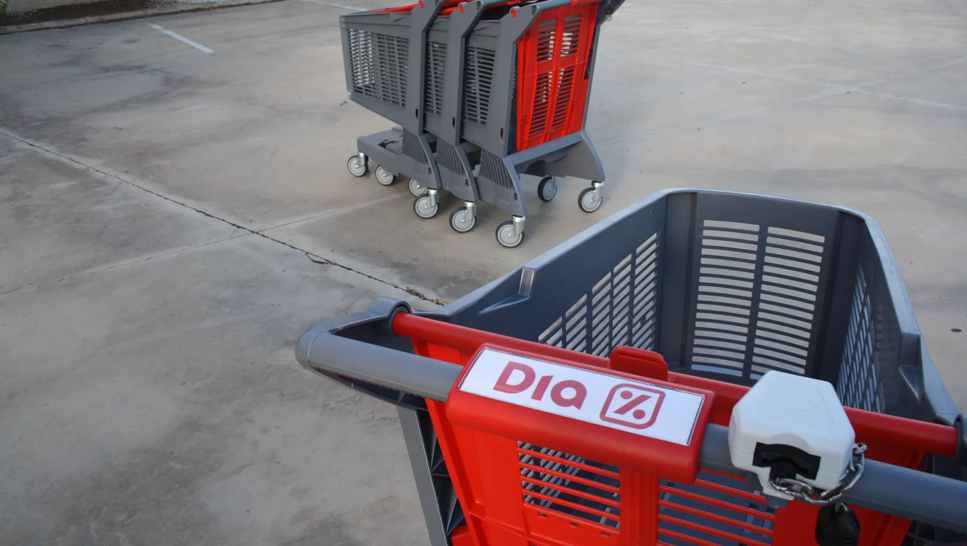 Сarrito de compras del supermercado Dia