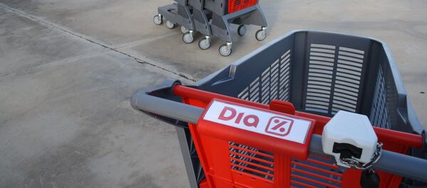 Сarrito de compras del supermercado Dia - Sputnik Mundo