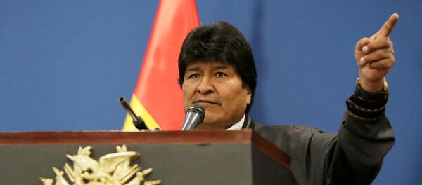 Evo Morales, presidente de Bolivia - Sputnik Mundo