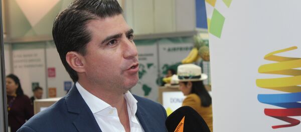 El ministro de Agricultura y Ganadería de Ecuador, Xavier Lazo - Sputnik Mundo