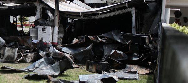 Incendio en el club de futbol Flamengo en Río de Janeiro, Brasil - Sputnik Mundo