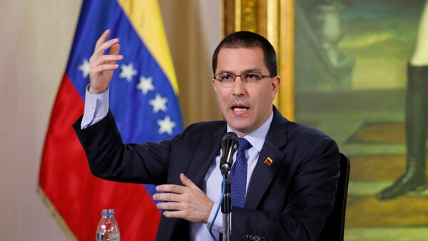 Jorge Arreaza, canciller de Venezuela - Sputnik Mundo