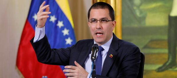 Jorge Arreaza, canciller de Venezuela - Sputnik Mundo