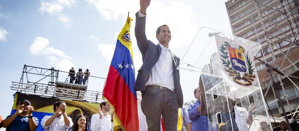Juan Guaidó, presidente de la Asamblea Nacional de Venezuela - Sputnik Mundo