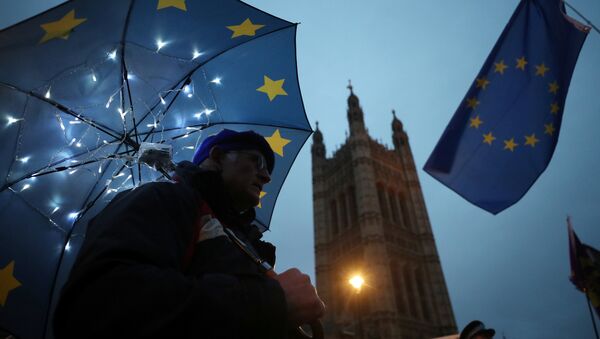 La bandera de la UE en Londres - Sputnik Mundo