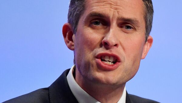 Gavin Williamson, secretario de Defensa de Reino Unido - Sputnik Mundo