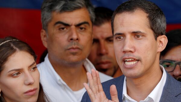 Juan Guaidó, presidente de la Asamblea Nacional de Venezuela - Sputnik Mundo