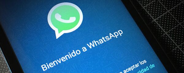 La aplicación de WhatsApp La aplicación de WhatsApp - Sputnik Mundo