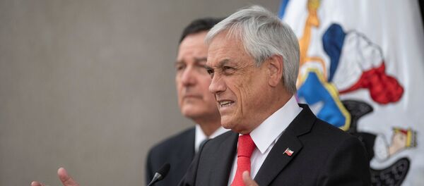 Sebastián Piñera, presidente de Chile - Sputnik Mundo