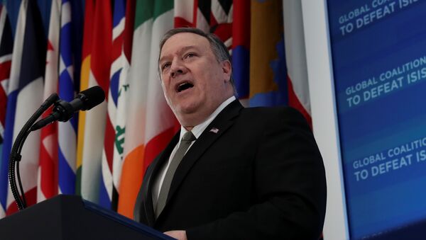 Mike Pompeo, secretario de Estado de EEUU - Sputnik Mundo