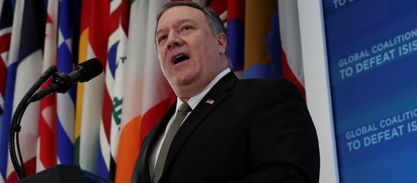 Mike Pompeo, secretario de Estado de EEUU - Sputnik Mundo