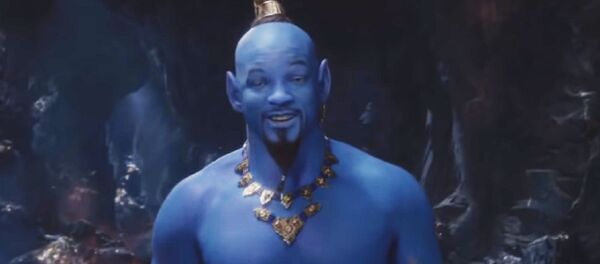 Will Smith en la película Aladdín - Sputnik Mundo