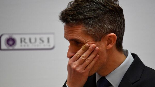 Gavin Williamson, secretario de Defensa de Reino Unido - Sputnik Mundo