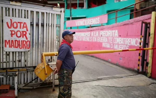 Puerta de Acceso al sector de La Piedrita Puerta de Acceso al sector de La Piedrita - Sputnik Mundo