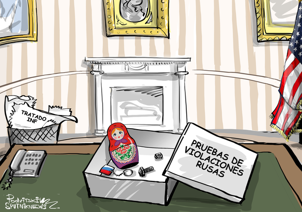 Pruebas de la supuesta violación rusa del Tratado INF al estilo de Washington Pruebas de la supuesta violación rusa del Tratado INF al estilo de Washington - Sputnik Mundo