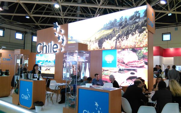 Estand chileno - Sputnik Mundo