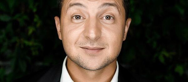 Volodimir Zelenski, candidato a la presidencia de Ucrania - Sputnik Mundo