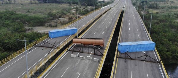 Puente entre Colombia y Venezuela Puente entre Colombia y Venezuela - Sputnik Mundo