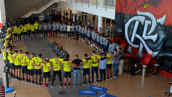 Centro de entrenamiento del club brasileño de fútbol Flamengo - Sputnik Mundo