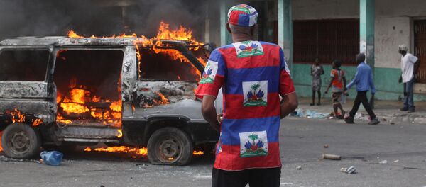Protestas en Haití Protestas en Haití - Sputnik Mundo