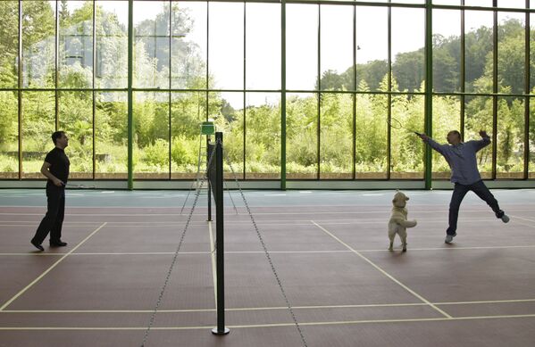 Pesca, Fórmula 1 y bádminton: así pasa el tiempo Vladímir Putin - Sputnik Mundo