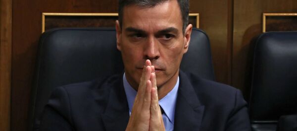 Pedro Sánchez, presidente del Gobierno de España - Sputnik Mundo