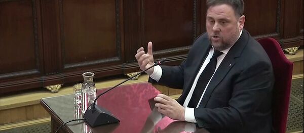 Oriol Junqueras, exvicepresidente catalán Oriol Junqueras, exvicepresidente catalán - Sputnik Mundo