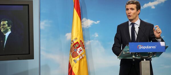 Pablo Casado, el presidente del PP Pablo Casado, el presidente del PP - Sputnik Mundo