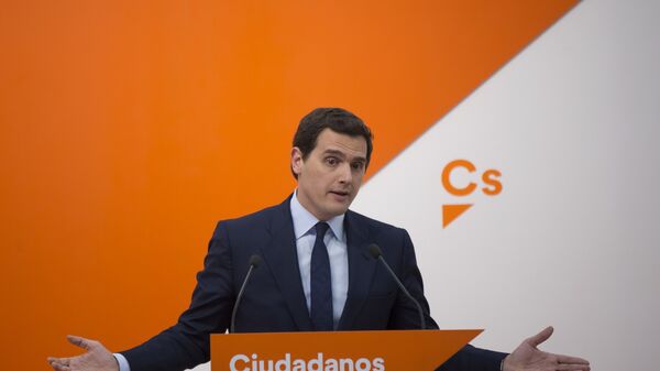 Albert Rivera, líder del partido Ciudadanos (archivo) - Sputnik Mundo