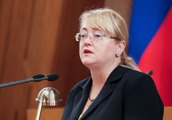 Irina Kivikó, ministra de Finanzas de Crimea - Sputnik Mundo