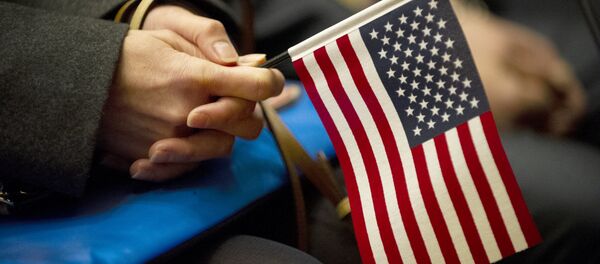 Bandera de EEUU - Sputnik Mundo