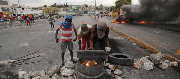 Protestas en Haití Protestas en Haití - Sputnik Mundo