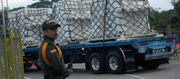 Ayuda humanitaria para Venezuela en Cúcuta Ayuda humanitaria para Venezuela en Cúcuta - Sputnik Mundo