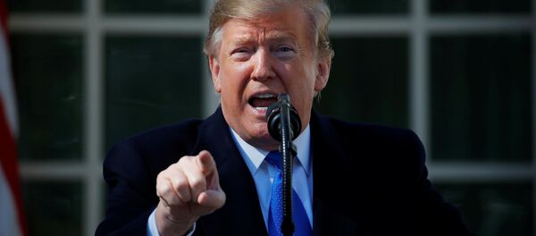 Donald Trump, presidente de EEUU - Sputnik Mundo