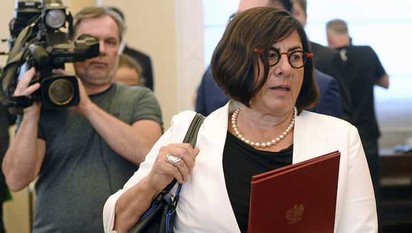 Anna Azari, embajadora de Israel en Polonia Anna Azari, embajadora de Israel en Polonia - Sputnik Mundo