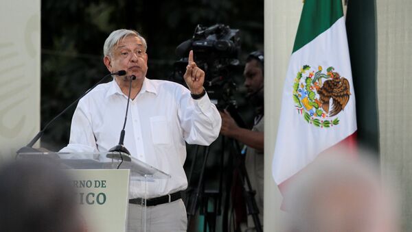 Andrés Manuel López Obrador, presidente de México - Sputnik Mundo