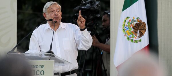 Andrés Manuel López Obrador, presidente de México - Sputnik Mundo