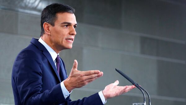 Pedro Sánchez, presidente del Gobierno de España - Sputnik Mundo