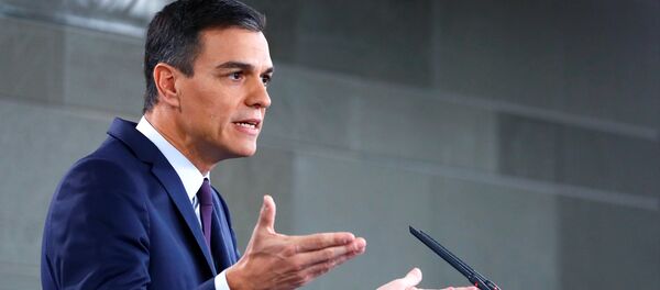Pedro Sánchez, presidente del Gobierno de España - Sputnik Mundo