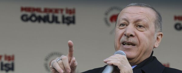 Recep Tayyip Erdogan, presidente de Turquía - Sputnik Mundo
