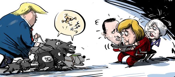 Trump amenaza a Europa con 'soltar a los perros' del ISIS - Sputnik Mundo