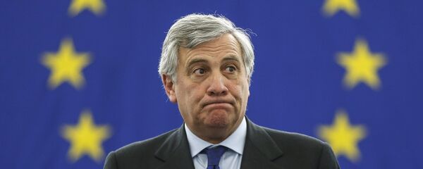 Antonio Tajani, presidente del Parlamento europeo - Sputnik Mundo