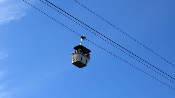 Una góndola del teleférico (imagen referencial) - Sputnik Mundo