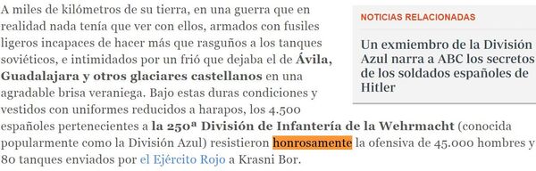 Captura de pantalla del sitio web ABC.es - Sputnik Mundo