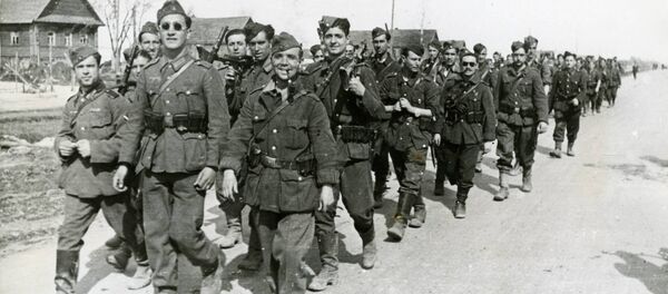 Voluntarios españoles: reemplazos para la División Azul Voluntarios españoles: reemplazos para la División Azul - Sputnik Mundo