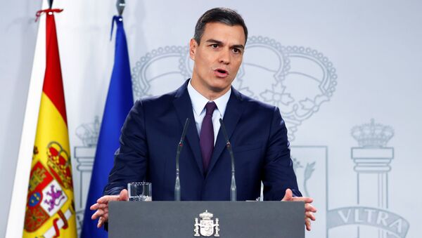 Pedro Sánchez, presidente del Gobierno de España - Sputnik Mundo