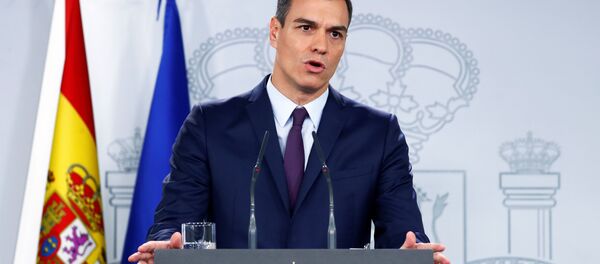 Pedro Sánchez, presidente del Gobierno de España - Sputnik Mundo