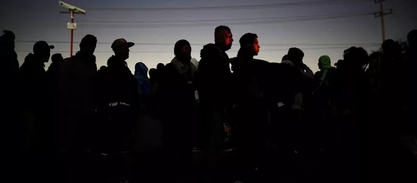 Migrantes centroamericanos Migrantes centroamericanos - Sputnik Mundo